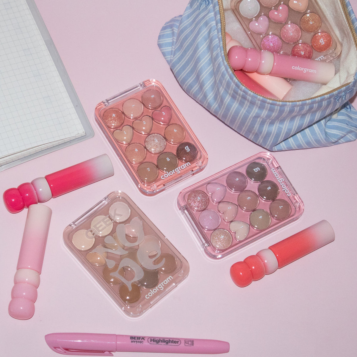 The 2026 K-Makeup Edit: From Glass Skin to "Soft-Matte Cloud" ☁️