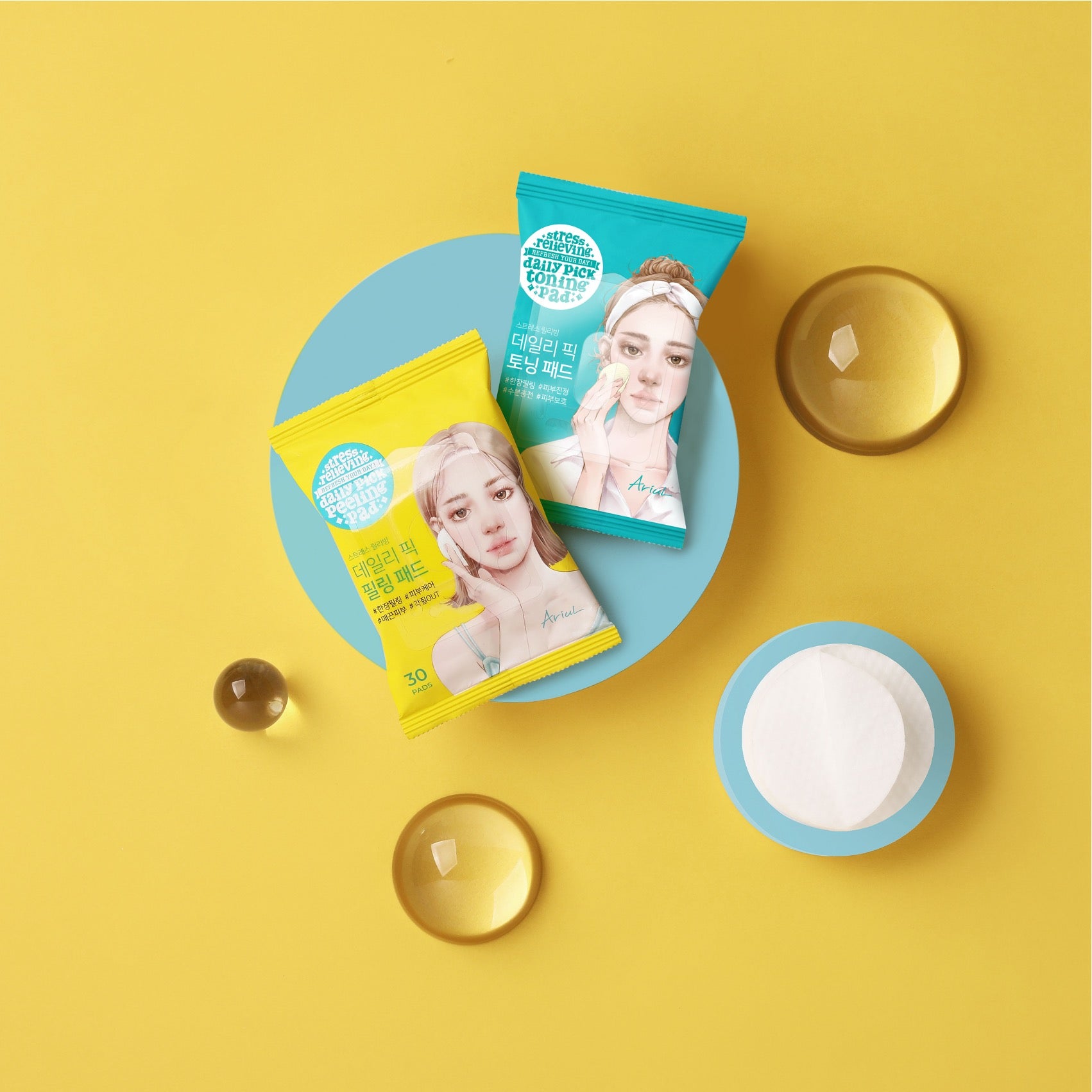 STRESS RELIEVING DAILY PICK TONING PAD