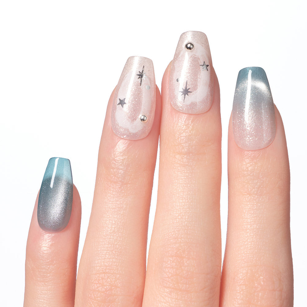 [STARLIT] MAGIC PRESS NAIL - EMERALD SKY
