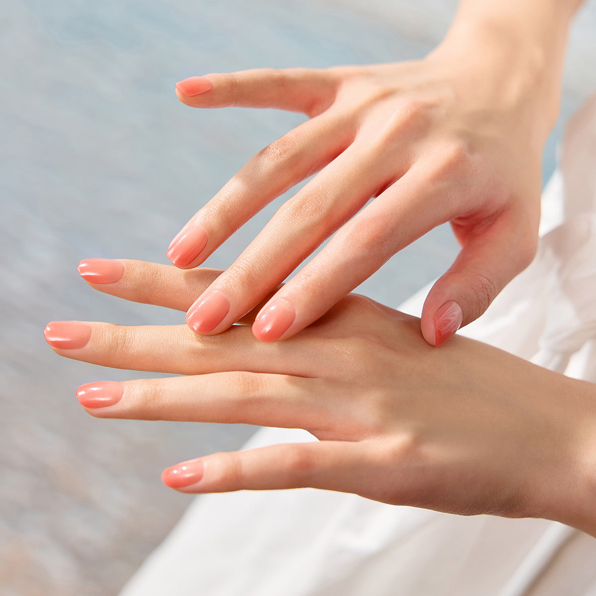 GLAZE GEL NAIL – CORAL BLUSHING