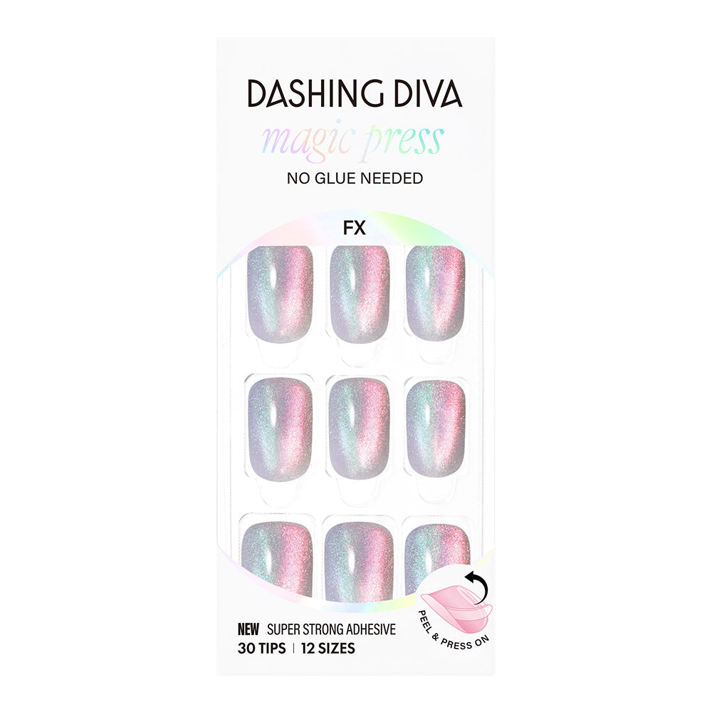 [NIGHT SKY] MAGIC PRESS NAIL - AURORA BLUE