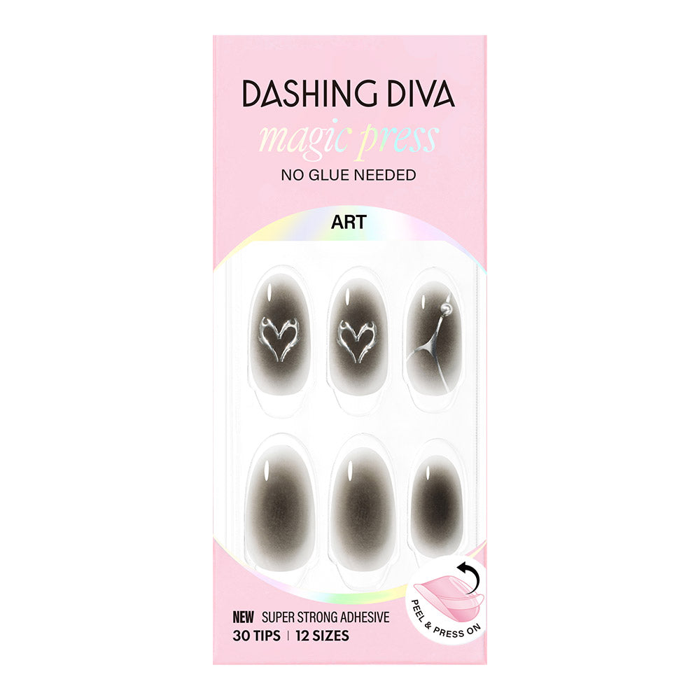 [NIGHT SKY] MAGIC PRESS NAIL - SMOKE SHADE