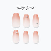 MAGIC PRESS NAIL - FIG BIEGE