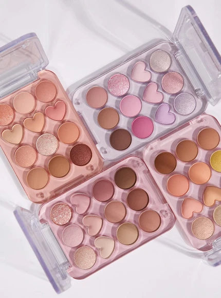 Pin Point Eyeshadow palette 01 Peach+Coral=♥