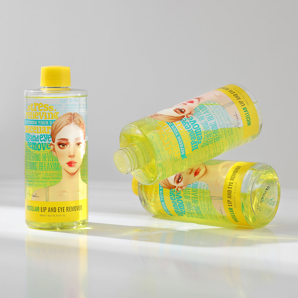 ARIUL STRESS RELIEVING MICELLAR LIP & EYE REMOVER OIL 100ml