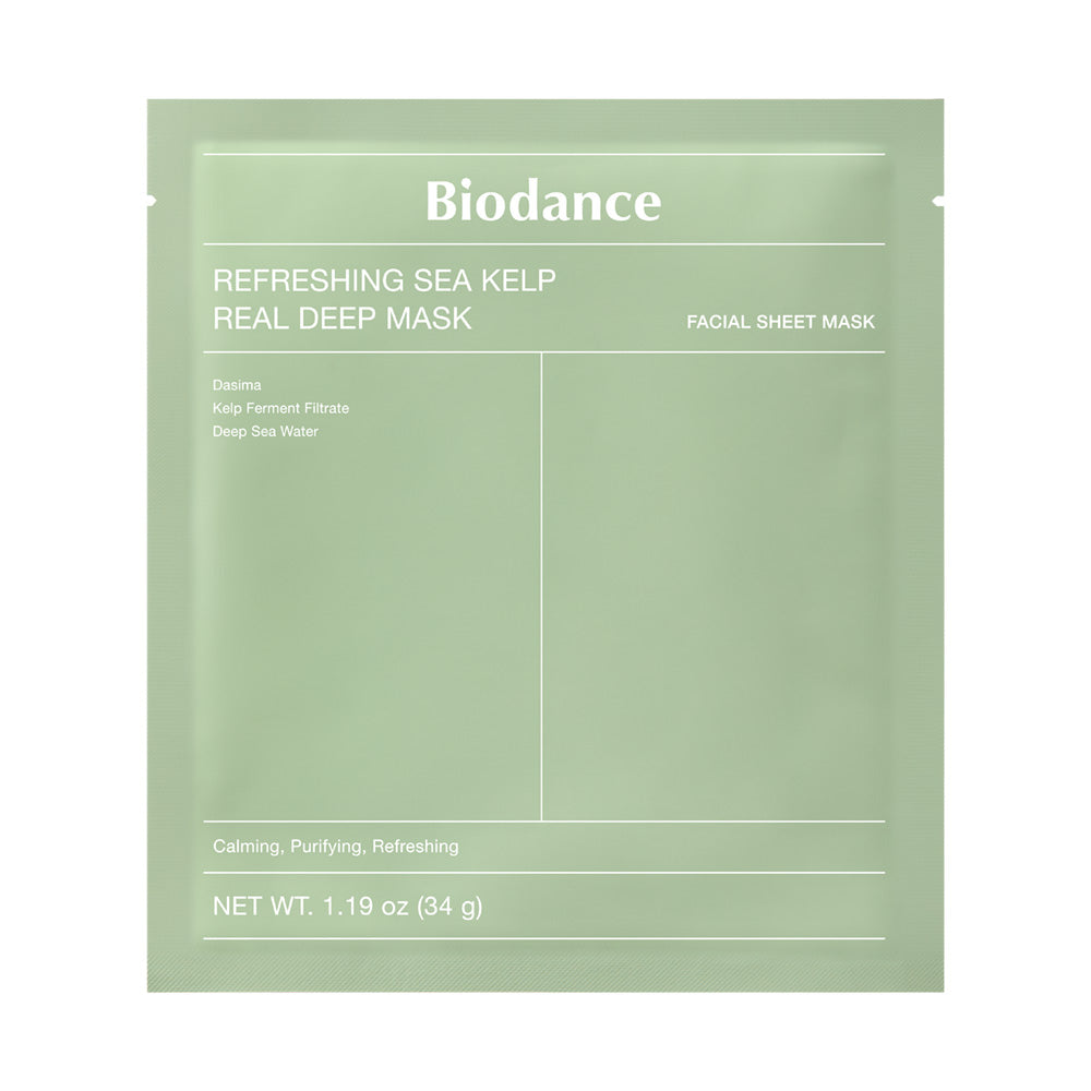 REFRESHING SEA KELP REAL DEEP MASK
