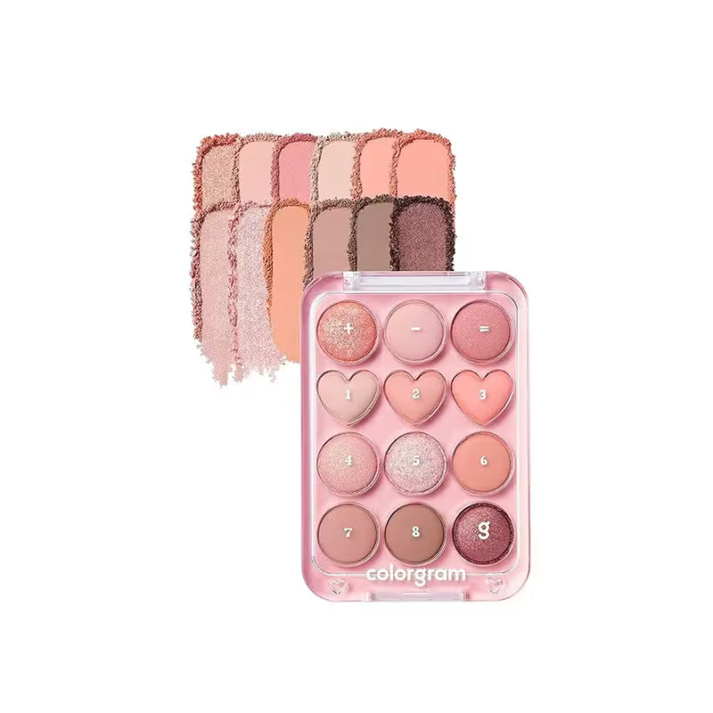 Pin Point Eyeshadow palette 01 Peach+Coral=♥