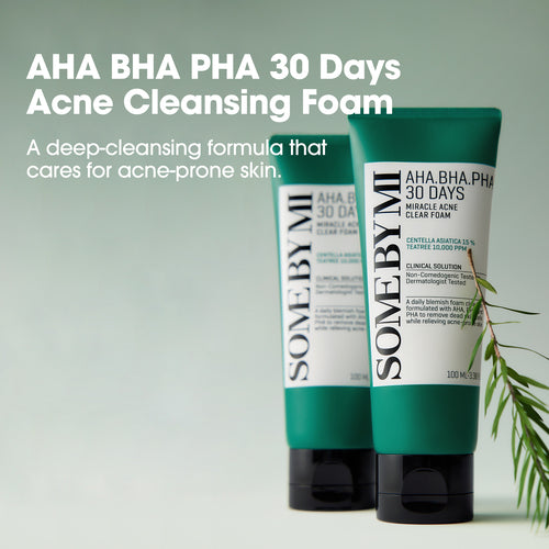 AHA BHA PHA 30 DAYS MIRACLE FOAM & CREAM SET