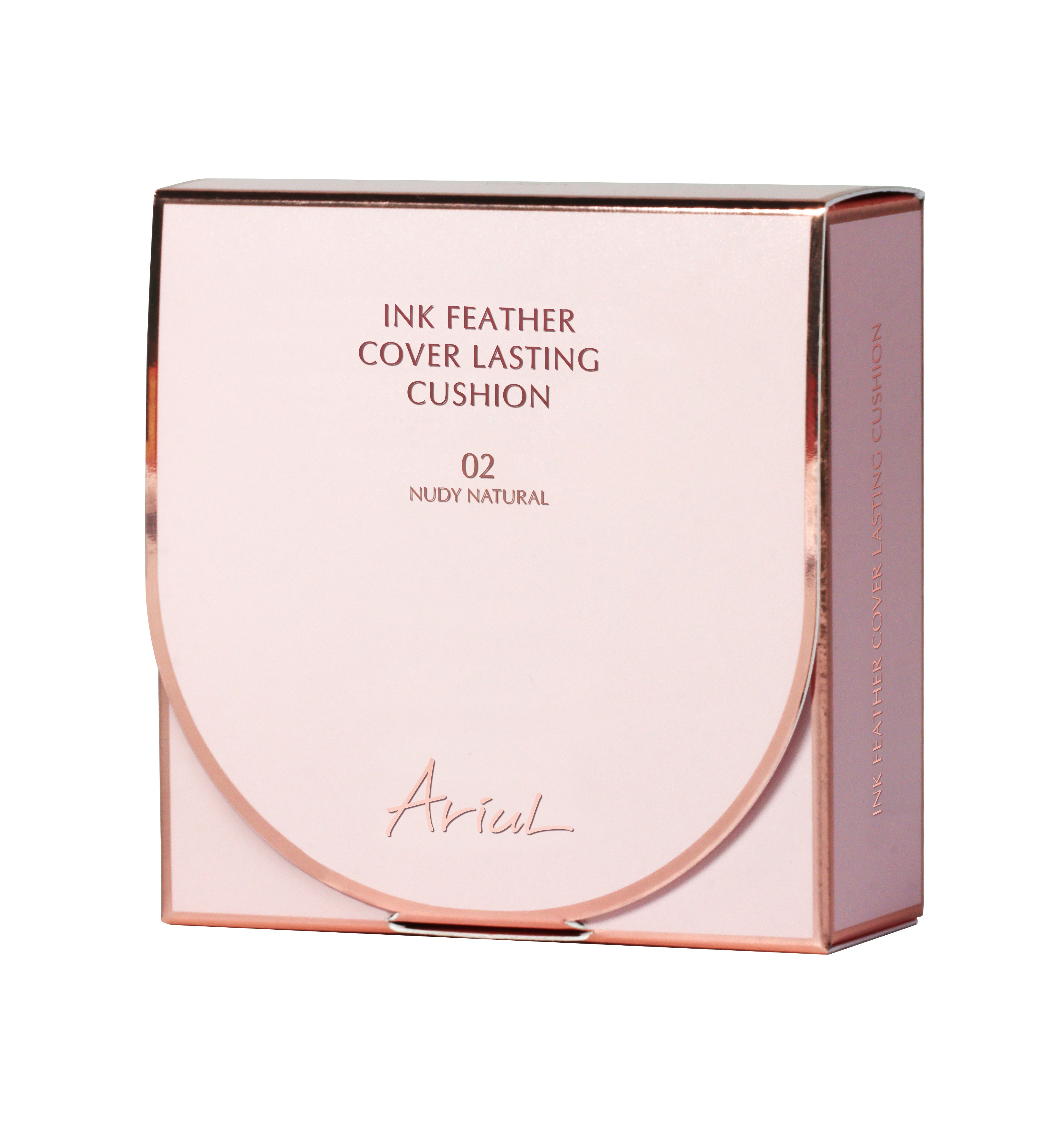 INK FEATHER VELVET FIT CUSHION 12g - NO.2 NUDY NATURAL