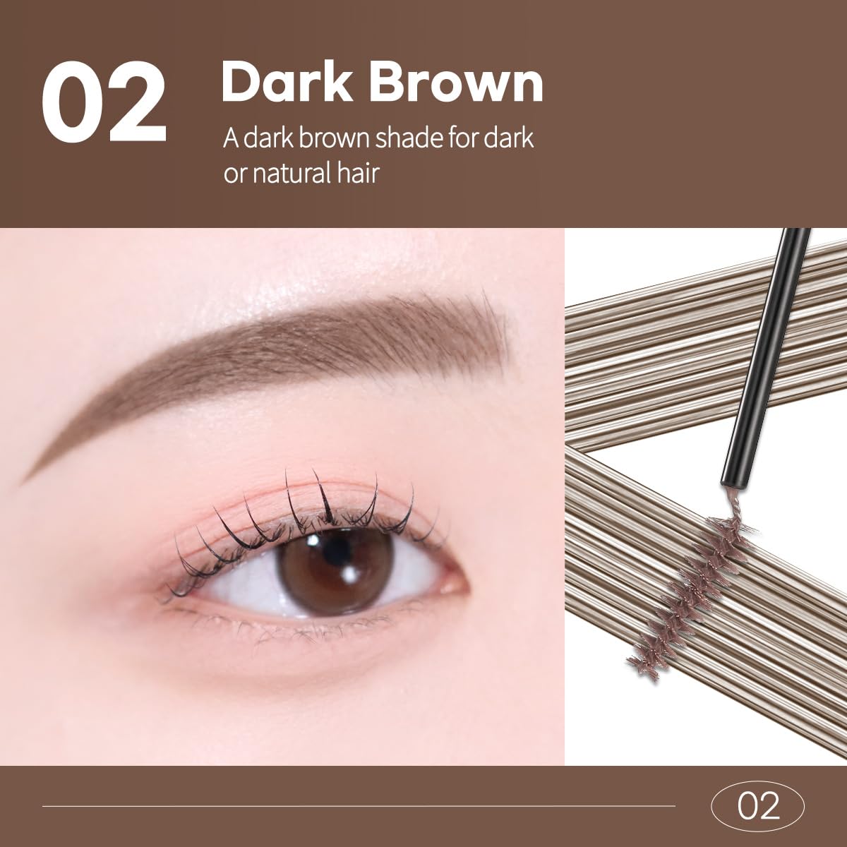 Speedy Skinny Brow #02 Dark Brown