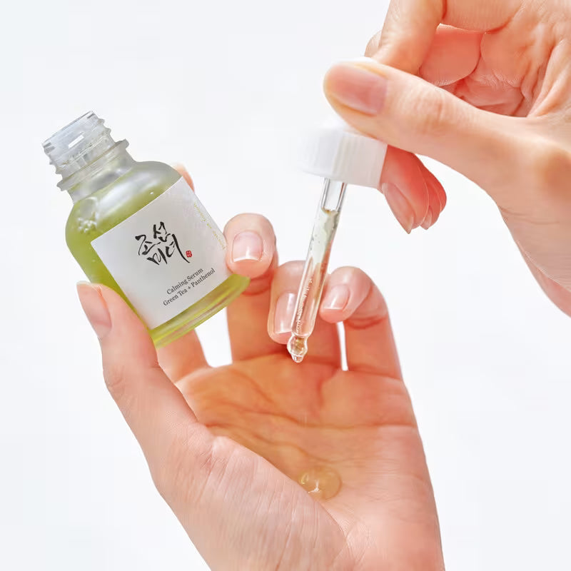 Calming serum : Green tea + Panthenol