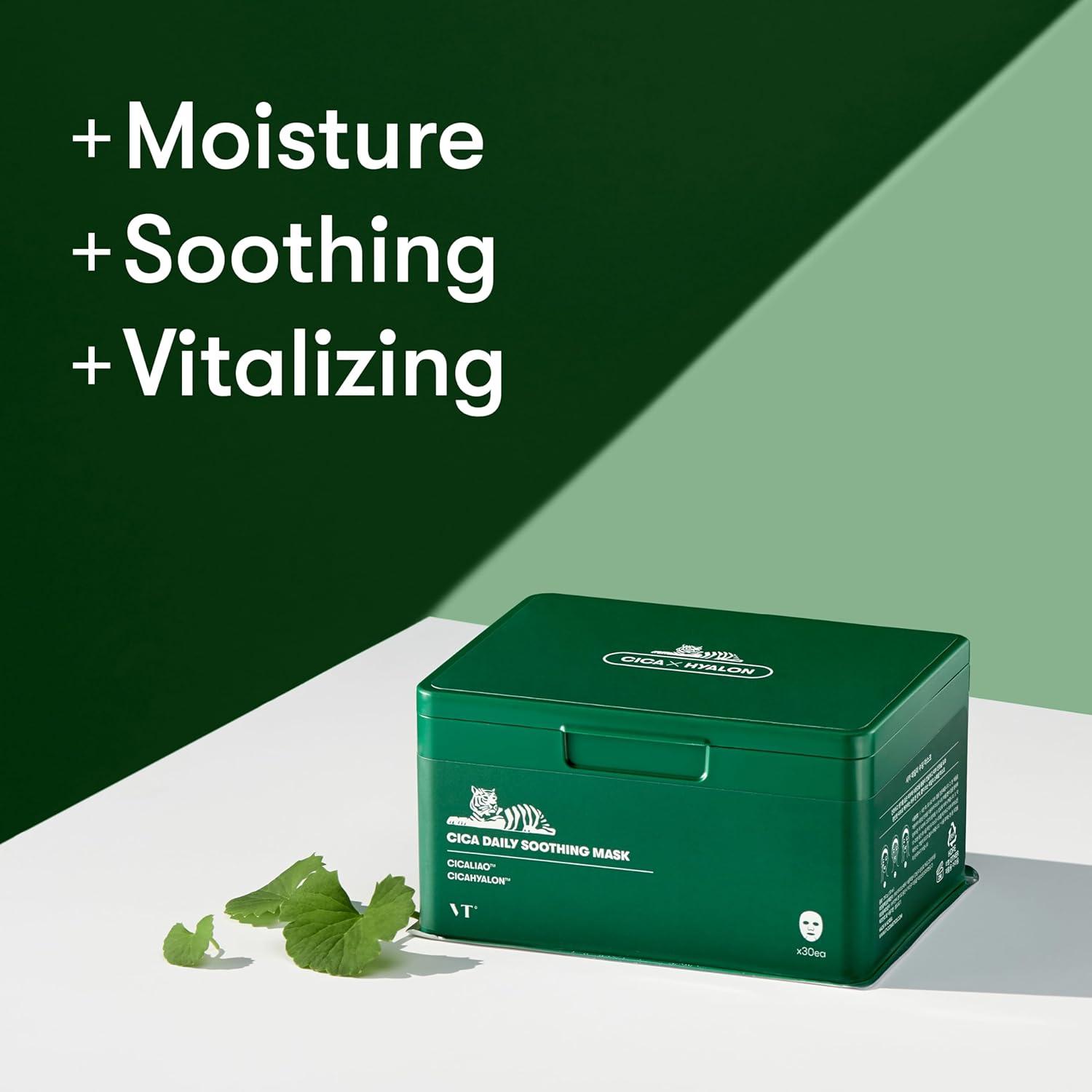 Cica Daily Soothing Mask (30 Masks)
