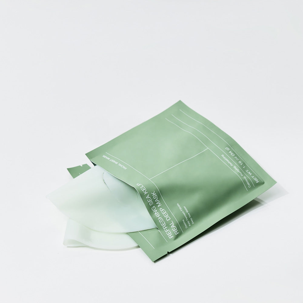 REFRESHING SEA KELP REAL DEEP MASK