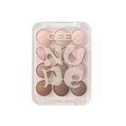 Pin Point Eyeshadow palette 07 Nude+Geek=♥