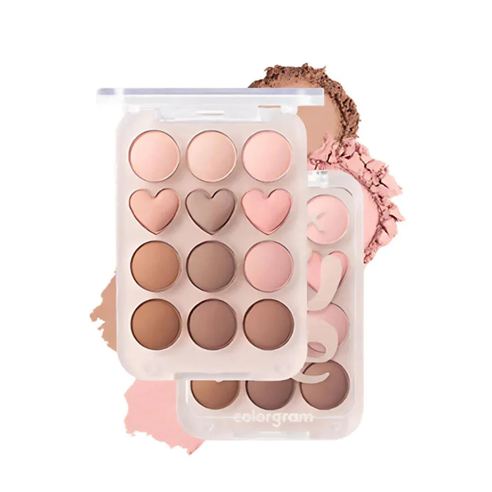 Pin Point Eyeshadow palette 07 Nude+Geek=♥
