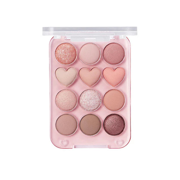 Pin Point Eyeshadow palette 01 Peach+Coral=♥