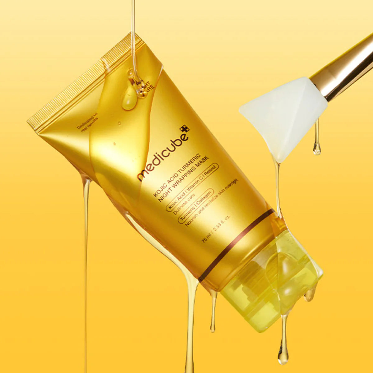 KOJIC ACID TURMERIC NIGHT WRAPPING MASK