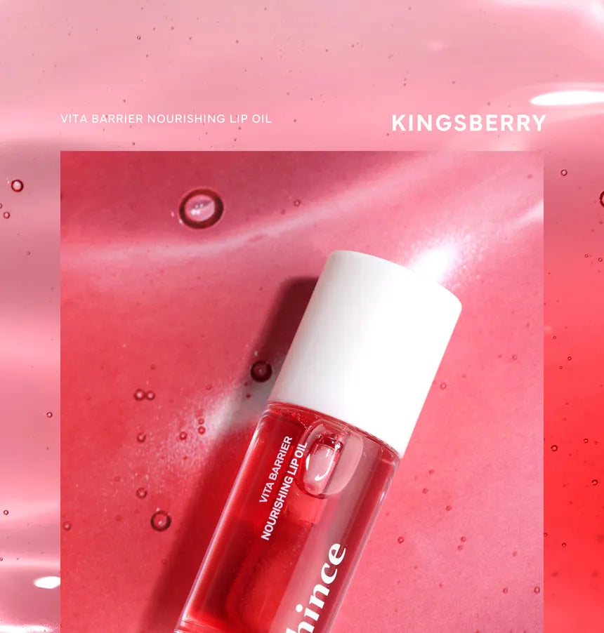 Vita Barrier Nourishing Lip Oil [#01 Kingsberry]