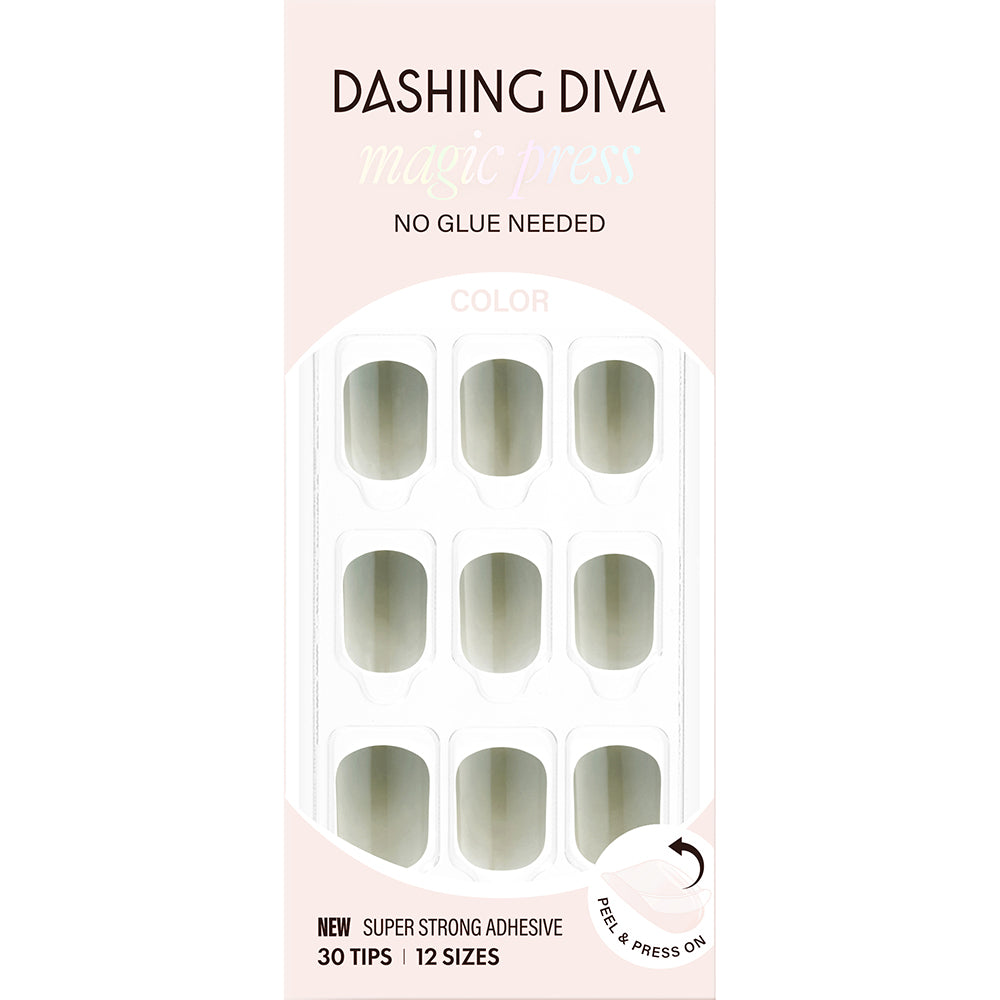 [AURORA] MAGIC PRESS NAIL - OLIVE KHAKI