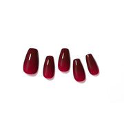 MAGIC PRESS NAIL - HOT RED