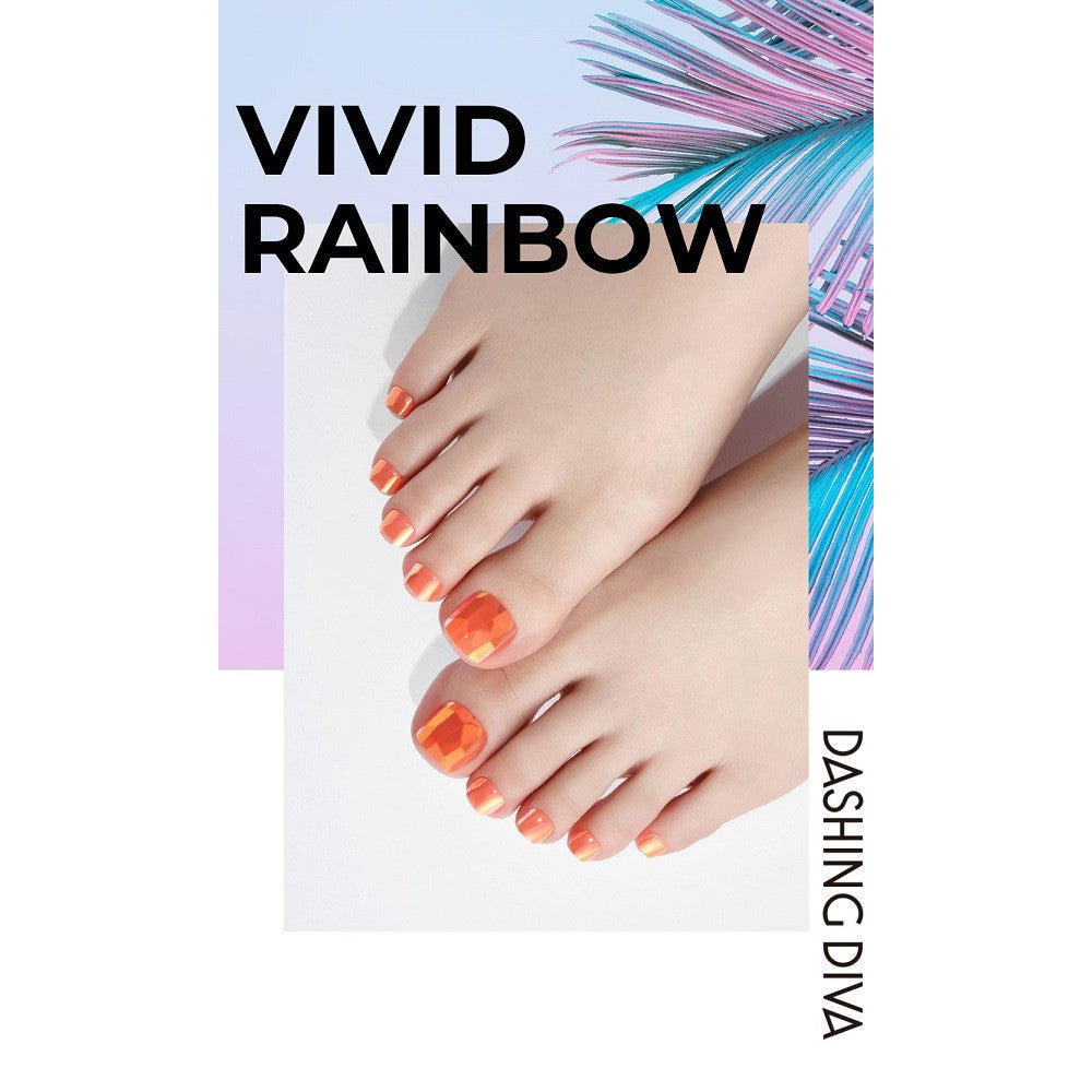 MAGIC PRESS PEDI - NEON LIGHT ORANGE
