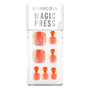 MAGIC PRESS PEDI - NEON LIGHT ORANGE