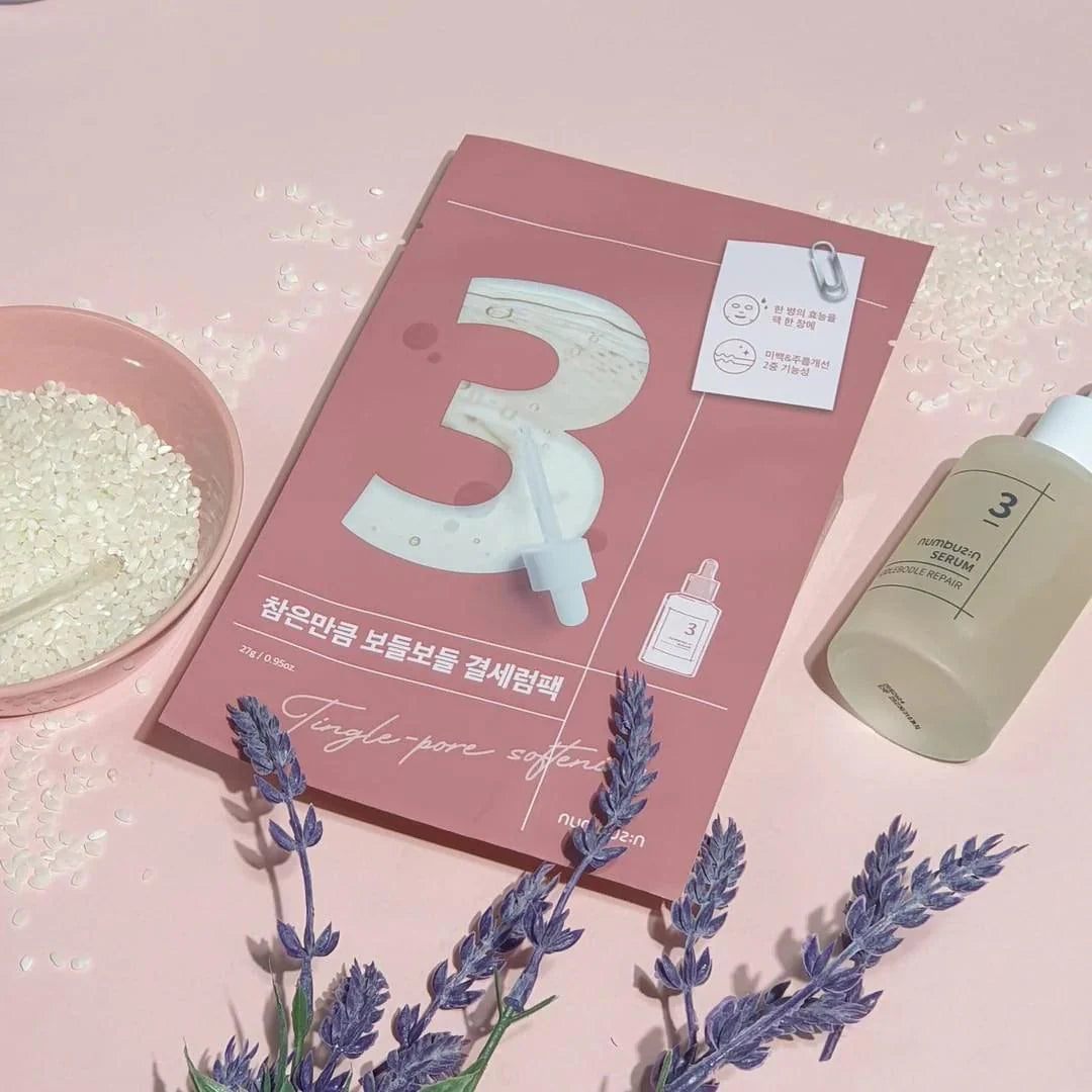 No.3 Tingle-Pore Softening Sheet Mask