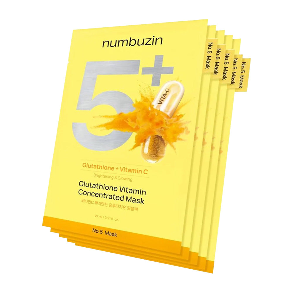 No.5 Glutathione Vitamin Concentrated Mask (5ea)