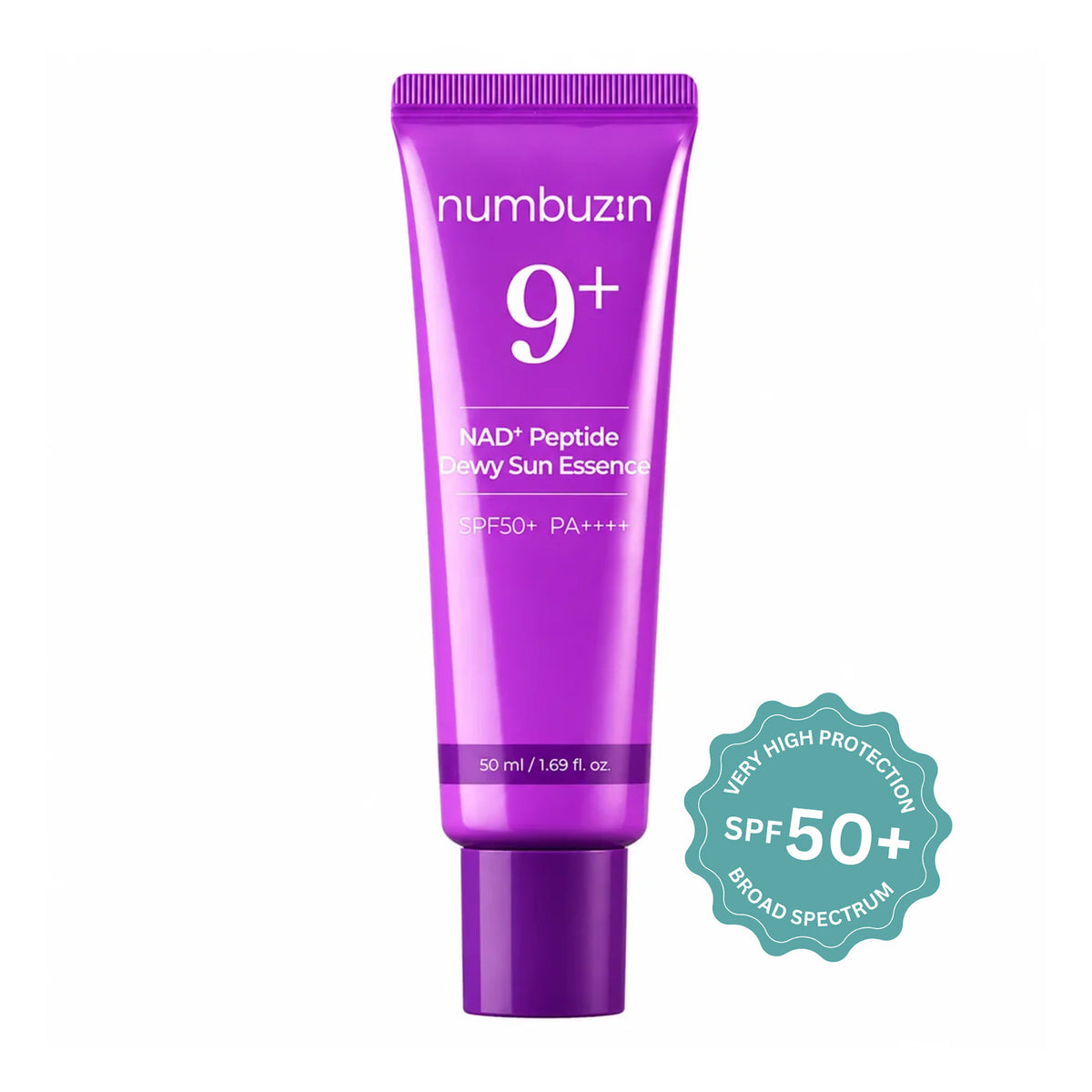 No.9 NAD+ 9 Peptides Dewy Sun Essence SPF50