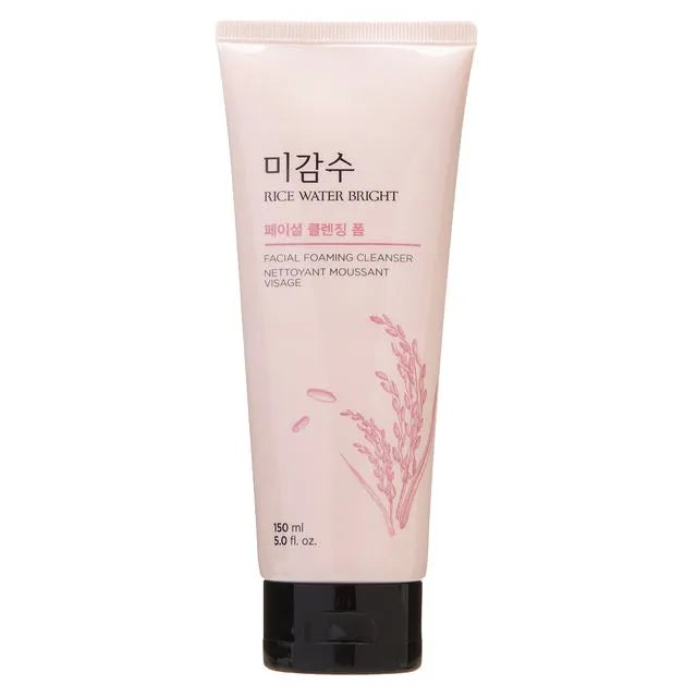 RICE WATER BRIGHT FACIAL FOAMING CLEANSER