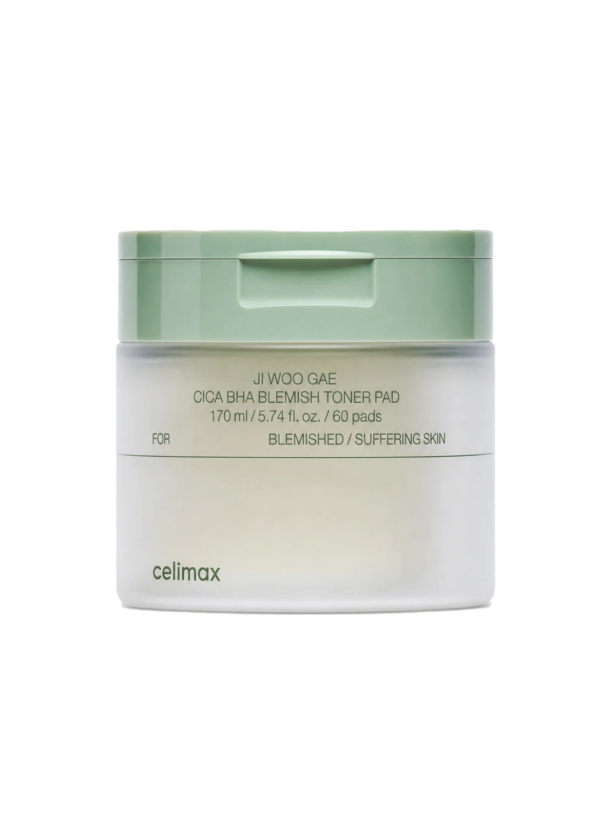 Ji Woo Gae Cica BHA Blemish Toner Pad