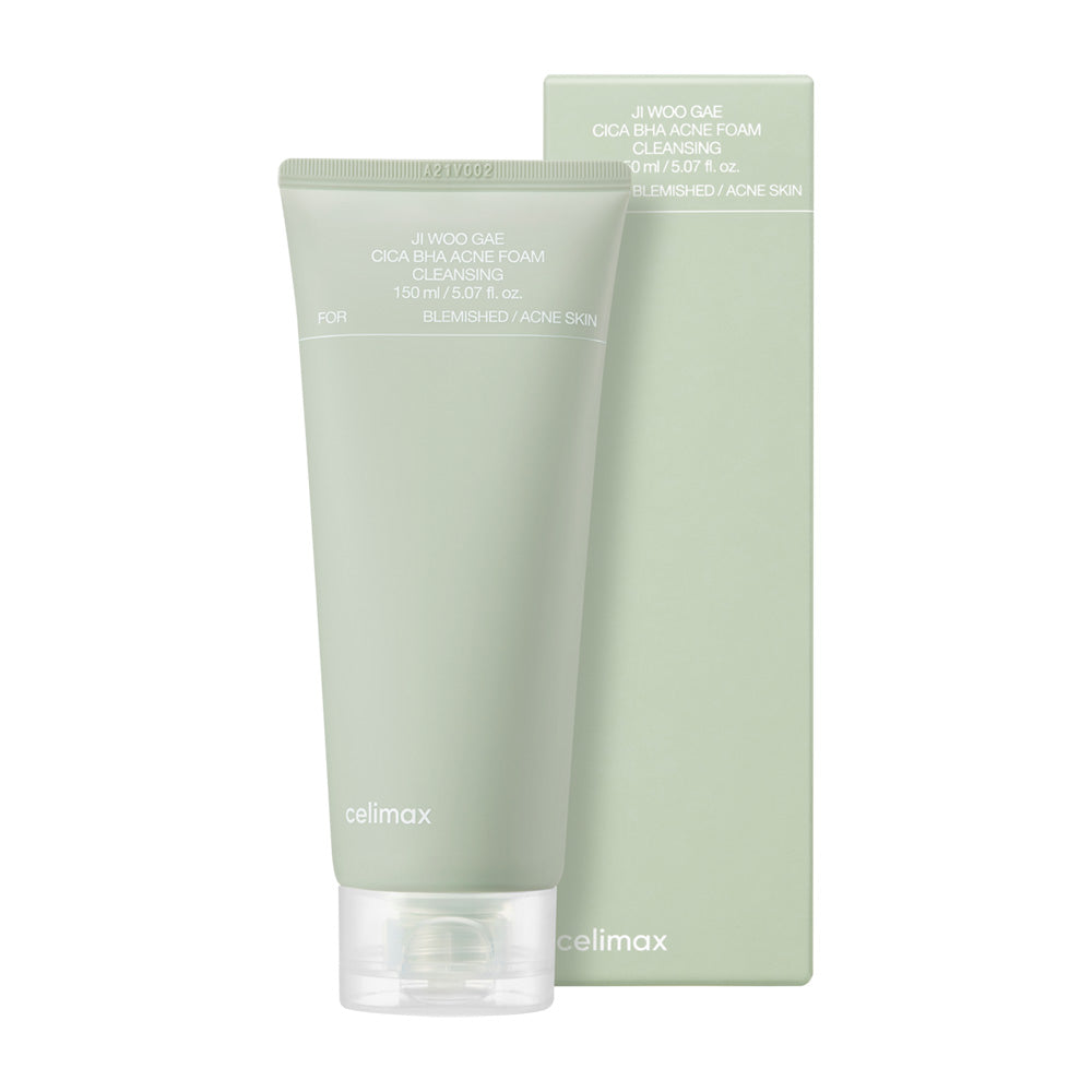 JI WOO GAE CICA BHA ACNE FOAM CLEANSING