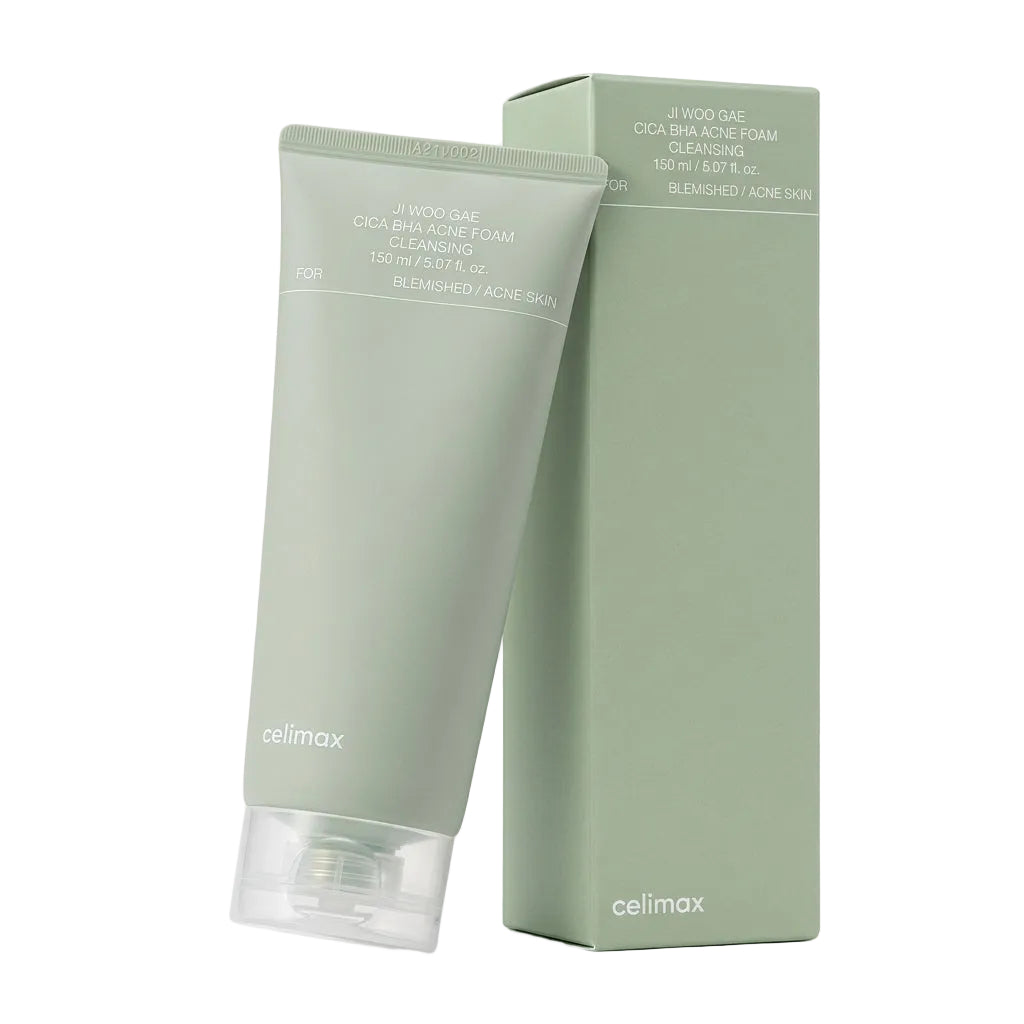 Ji Woo Gae Cica BHA Acne Foam Cleansing