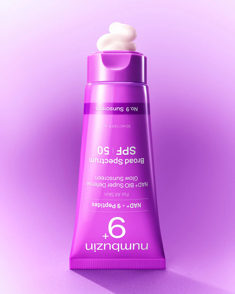 No.9 NAD+ 9 Peptides Dewy Sun Essence SPF50