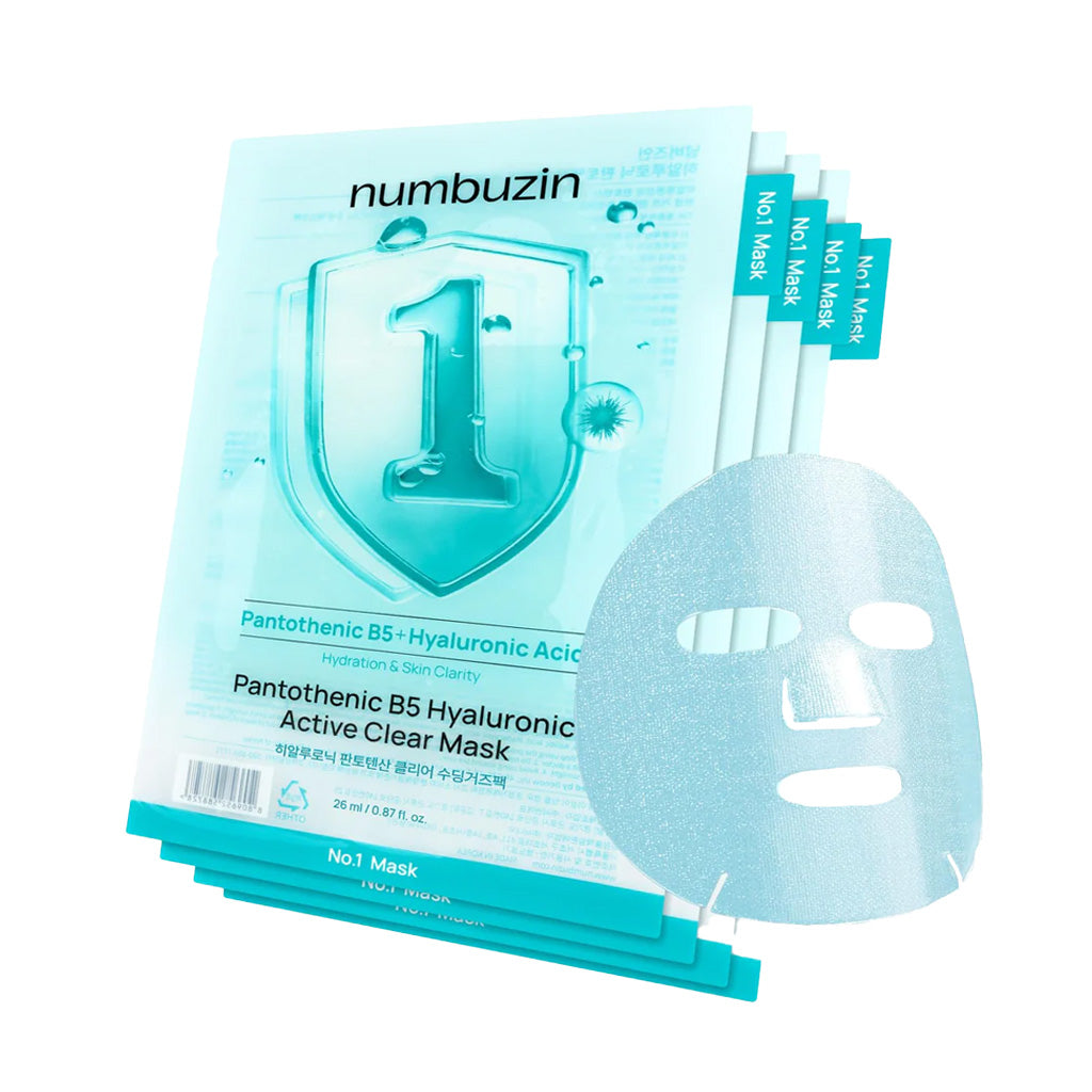 No.1 Pantothenic B5 Hyaluronic Active Clear Mask (5ea)