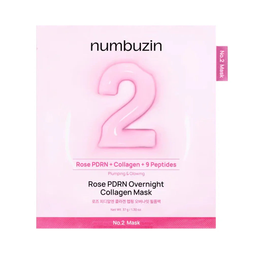 No.2 Rose PDRN Overnight Collagen Mask (4ea)