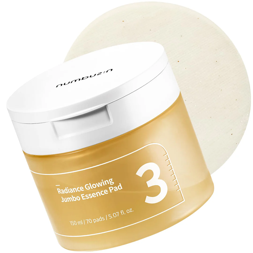 NO.3 RADIANCE GLOWING JUMBO ESSENCE PADS (70 PADS)