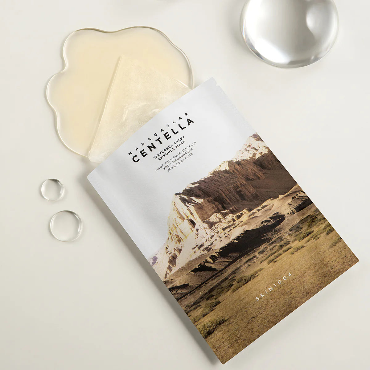 MADAGASCAR CENTELLA WATERGEL SHEET AMPOULE MASK SETS (5 MASKS)