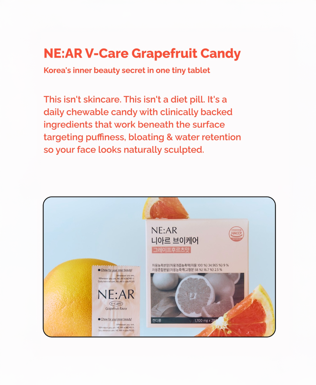 V-Line Candy, Cortisol Manager, Grapefruit Flavour