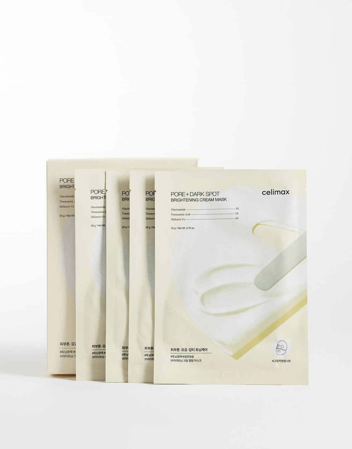Pore + Dark Spot Brightening Cream Mask (4ea)