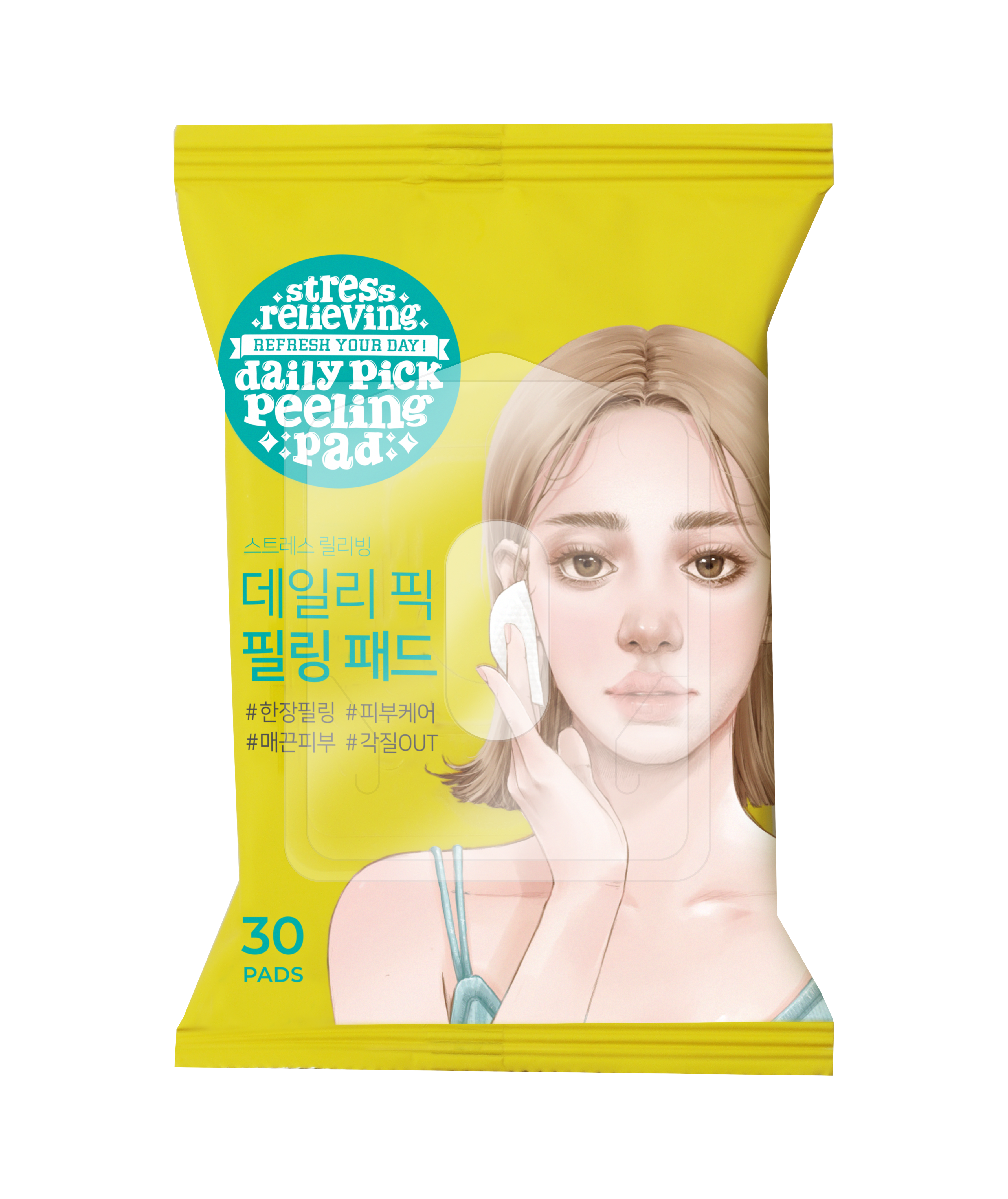 STRESS RELIEVING DAILY PICK PEELING PAD