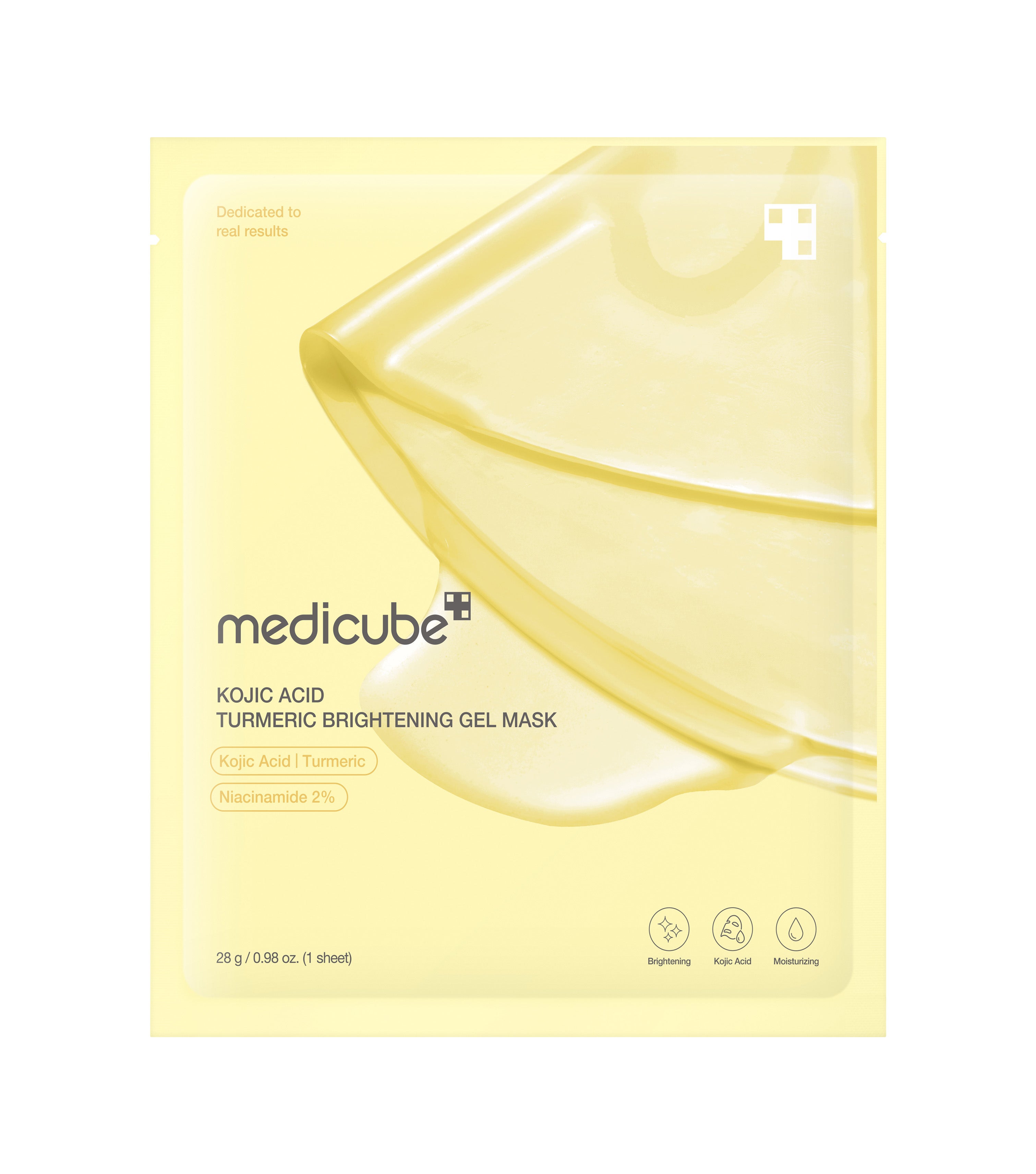 KOJIC ACID TURMERIC BRIGHTENING GEL MASK